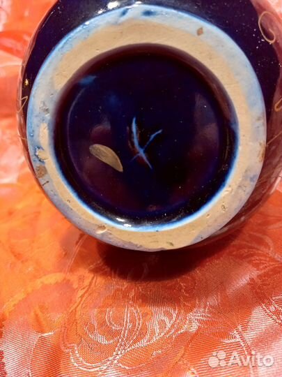 Старинный фарфоровый (кобальт) Кувшин