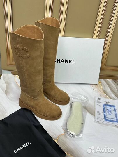 Шикарные сапоги Chanel