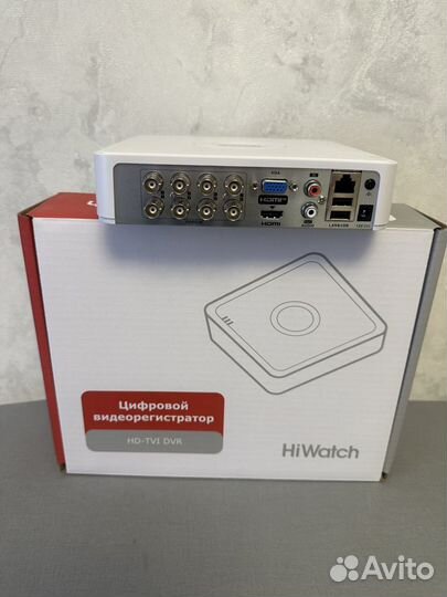 Hiwatch DVR-108P-G/N(B) 8-ми канальный регистратор