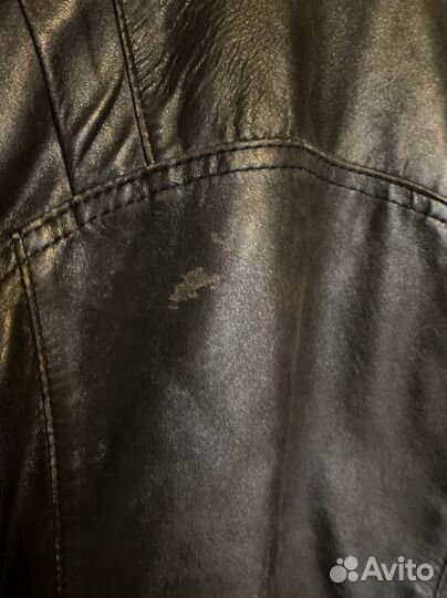 Кожаная куртка мужская