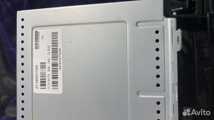 Штатная магнитола LADA vesta