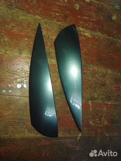 Накладки на фары реснички