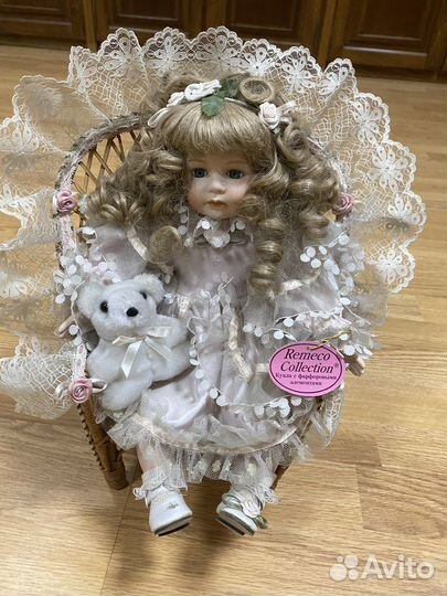 Кукла фарфоровая remeco collection Англия