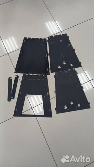 Печь для казана Разборная Туристическая