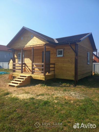 Бани из профилированного бруса