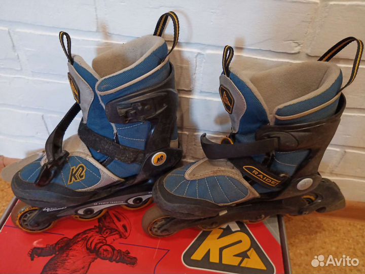 Роликовые коньки раздвижные 31,5-34,5