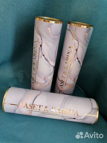 Тубусы на свадьбу