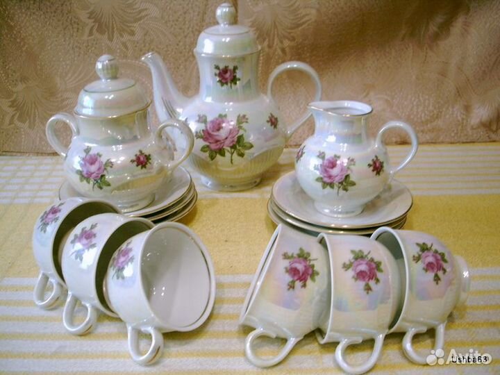 Кофейный сервиз гдр(Германия) Вторая половина ххв