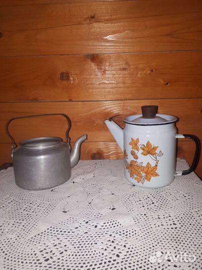 Эмалированная и алюминиевая посуда