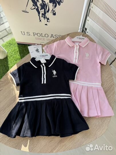 Платье для девочки polo оригинал