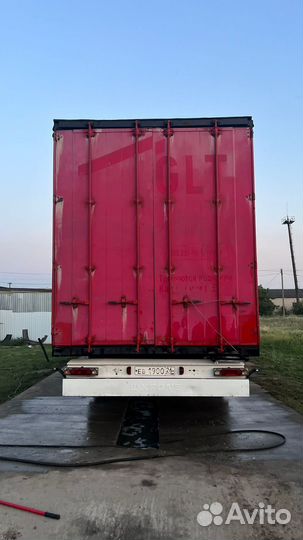 Полуприцеп бортовой Krone SD 24, 2008