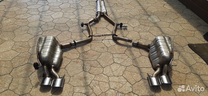 Глушитель AMG Mercedes E-Class W211