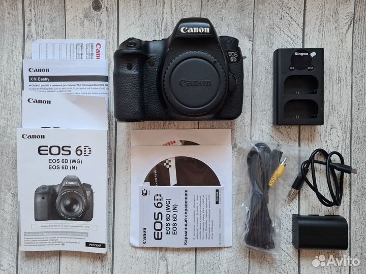 Фотоаппарат Canon EOS 6D. Пробег 107тыс