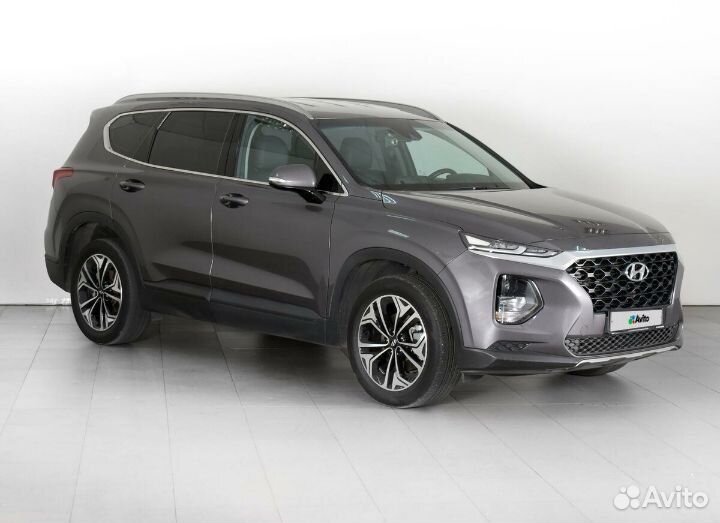 Hyundai Santa Fe 2.2 AT, 2017, 110 219 км