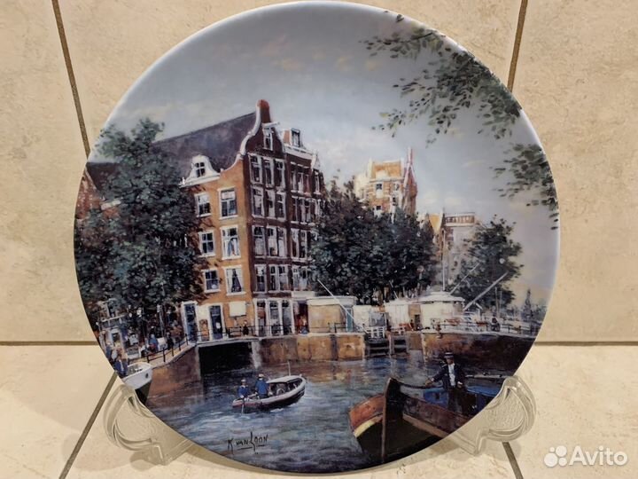 Тарелка декоративная Голландия