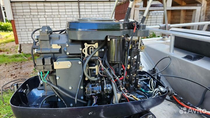 2 тактный лодочный мотор selva 55