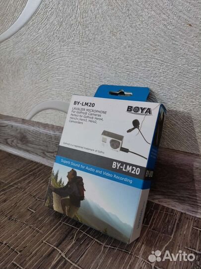 Микрофон петличка boya BY-LM20