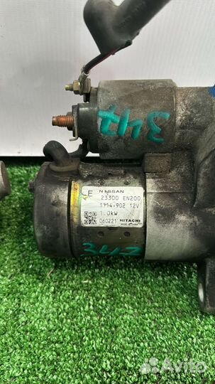 Стартер Nissan Qashqai J10 MR20DE