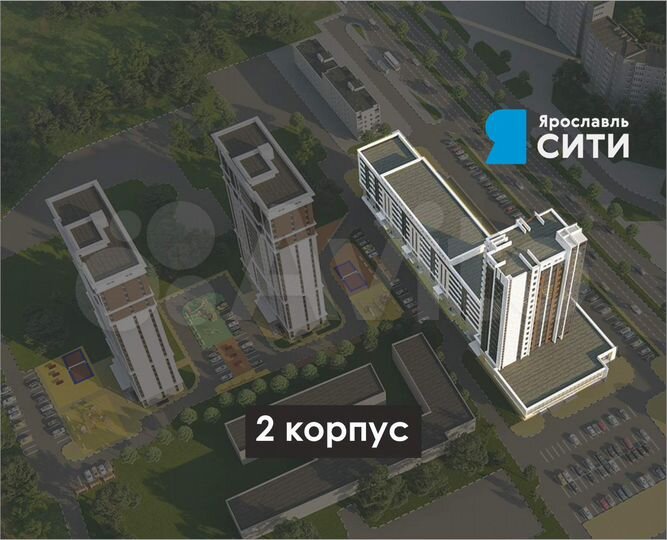 1-к. квартира, 54 м², 6/19 эт.