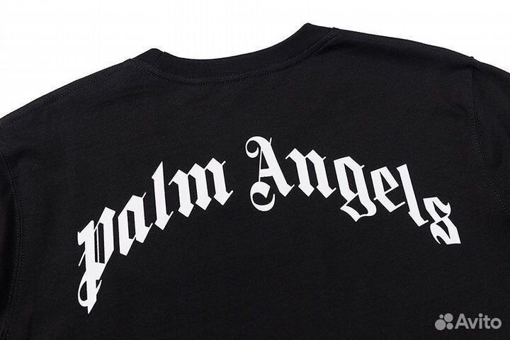 Лонгслив Palm Angels crocodile Чёрный