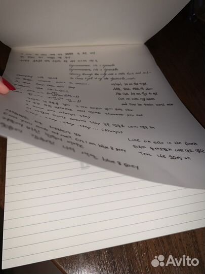 Лимитированный блокнот BTS