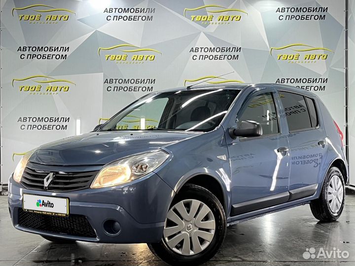 Renault Sandero 1.6 МТ, 2012, 204 455 км