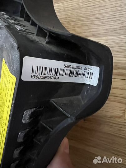 Подушка безопасности руля Hyundai elantra