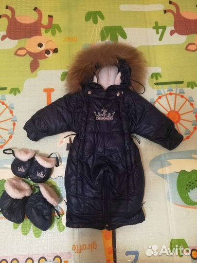 Детский комбинезон зима, демисезон