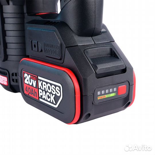 Перфоратор аккумуляторный Kress KU388, 20В, кейс