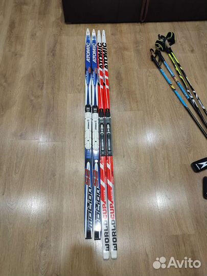 Беговые лыжи atomic world cup