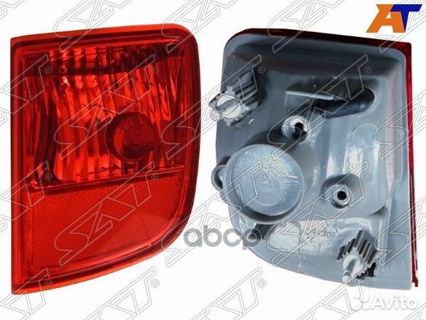 Отражатель в задний бампер toyota land cruiser