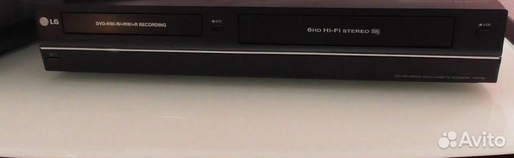 Дуэт DVD+VHS рекордер LG, оцифровка, новый