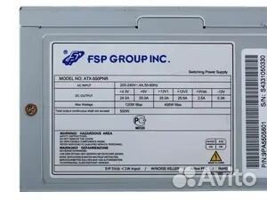 Блок питания FSP PNR 550W