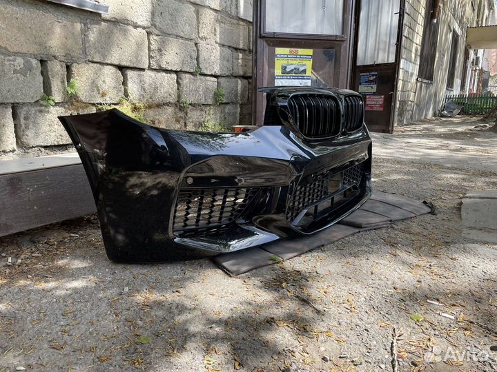 Передний бампер в сборе bmw M-5 g30 оригинал