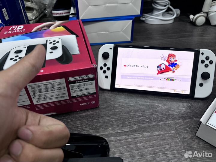 Новая Nintendo switch Oled прошитая