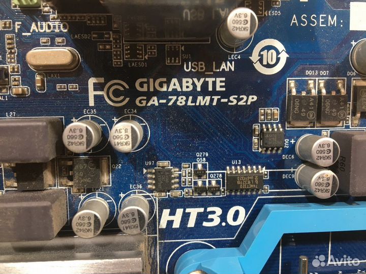 Связка Gigabyte GA-78LMT-S2P+Athlon II X2 250