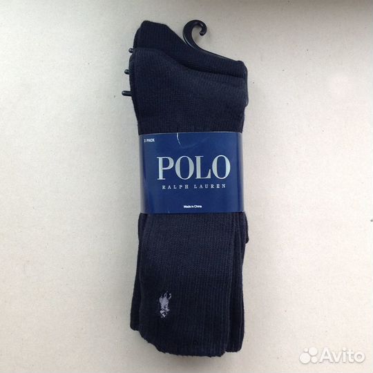 Носки polo ralph lauren 3 пары р.40-46 США ориг