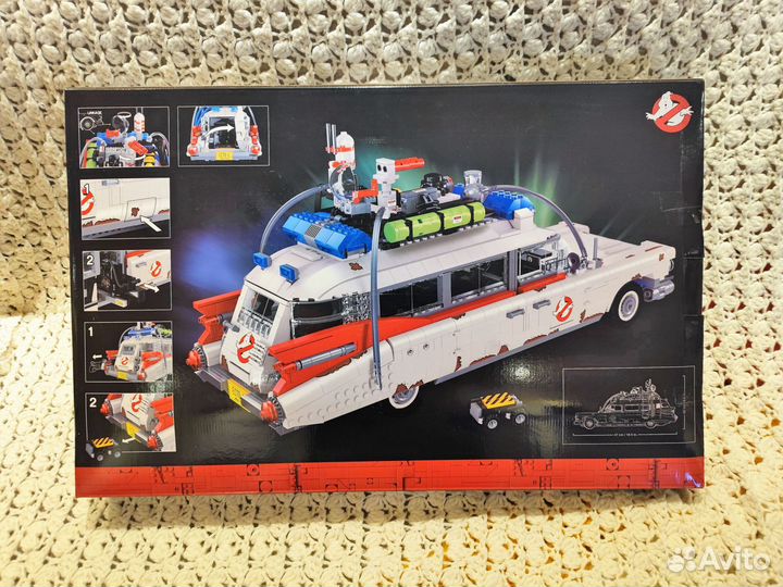 Конструктор Автомобиль ecto-1 с минифигурками