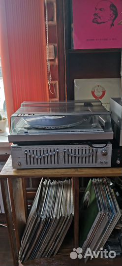 Проигрыватель винила вега 110