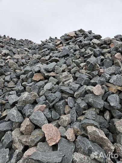 Гранитный габионный щебень 60-300 с доставкой