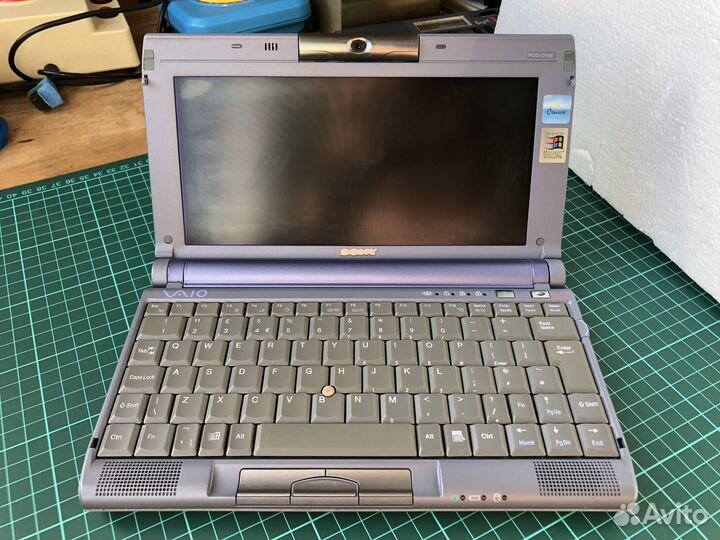 Sony Vaio PCG-C1VE, 2000 винтаж ретро Crusoe