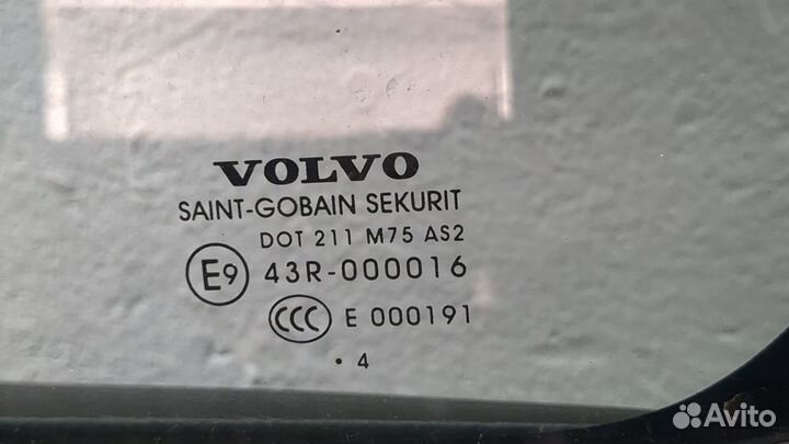 Дверь боковая левая задняя Volvo S60