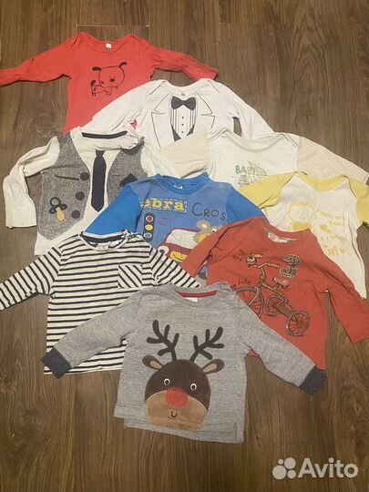 Вещи пакетом на мальчика 80