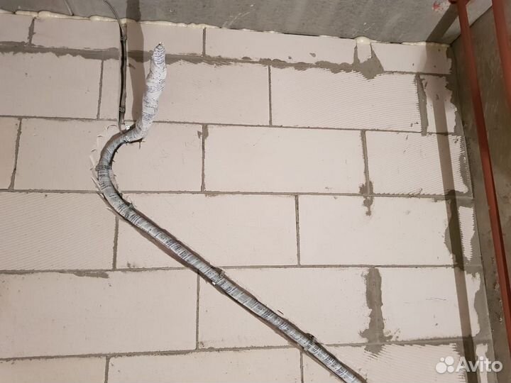 Монтаж кондиционеров / Закладка трассы