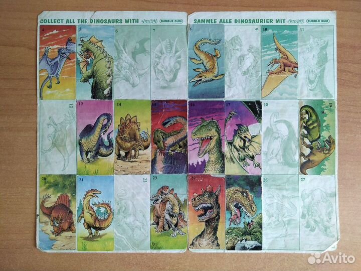 Журнал для наклеек dinosaur planet