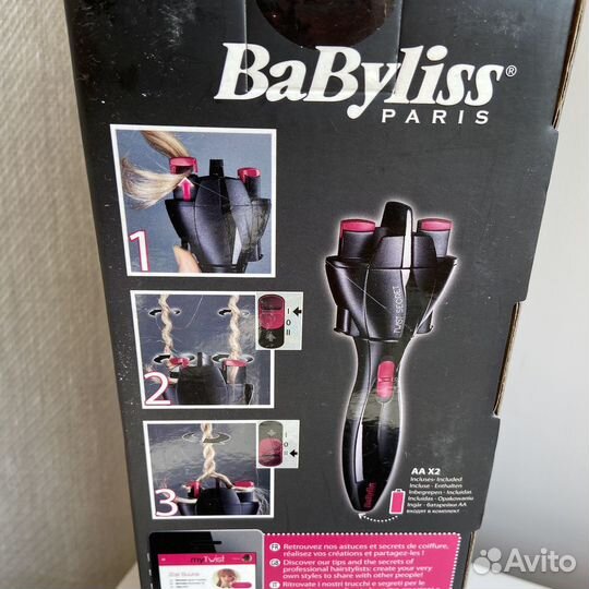 Стайлер для волос BaByliss twist для кос и жгутов