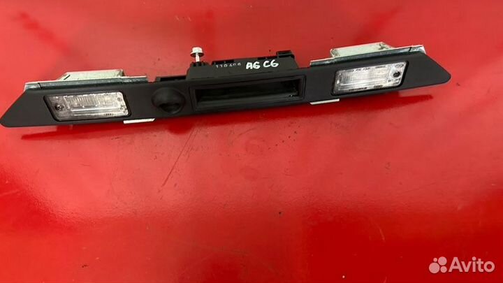 Подсветка номера Audi A6 C6 2.0 BRE TDI 2006