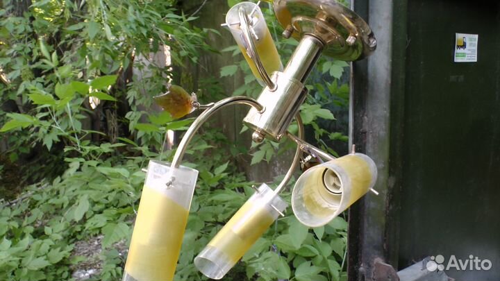 Люстра потолочная подвесная бу