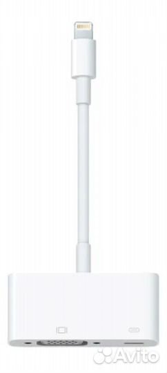 Кабель Apple Lightning (m) - VGA (f) /Lightning