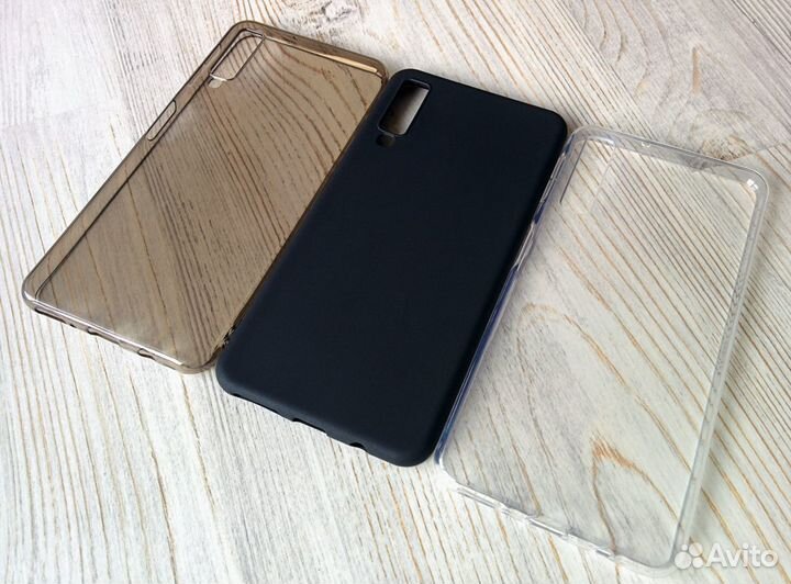 На samsung A7 2018 A750F стекло чехол поклейка